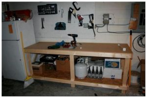 Choisir des outils pour créer une table pour le garage