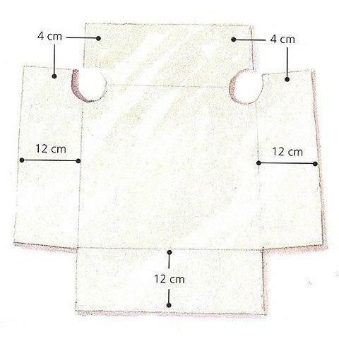 Pattern for a bar stool seat.