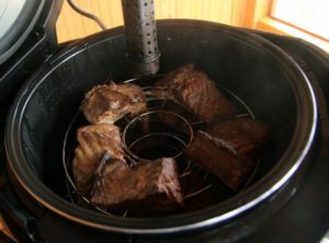 Fumar en una olla de cocció lenta