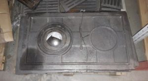 Cast iron stove