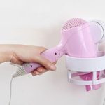 DIY hair dryer holder