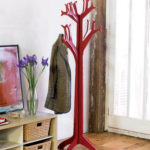 Wooden floor hanger