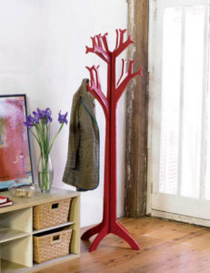 Wooden floor hanger