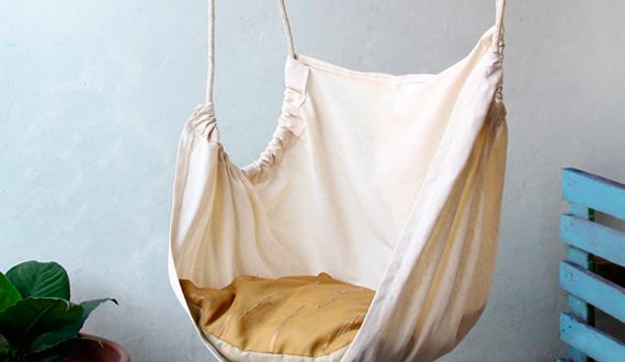 DIY hammock swing