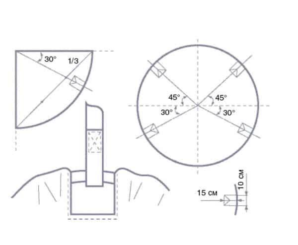 Drawing for a textile hammock chair.