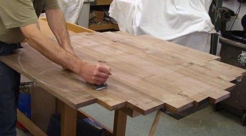 DIY kitchen table