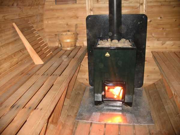 stufa per sauna