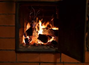 Wood stove temperature