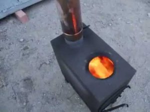 Wood burning stove