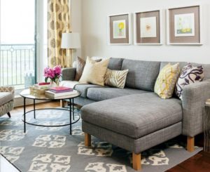 kết hợp màu sắc của ghế sofa với nội thất