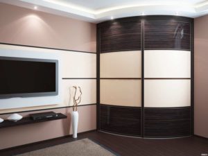 radius sliding wardrobe