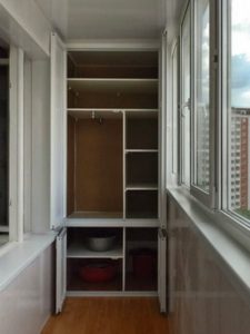 built-in wardrobe