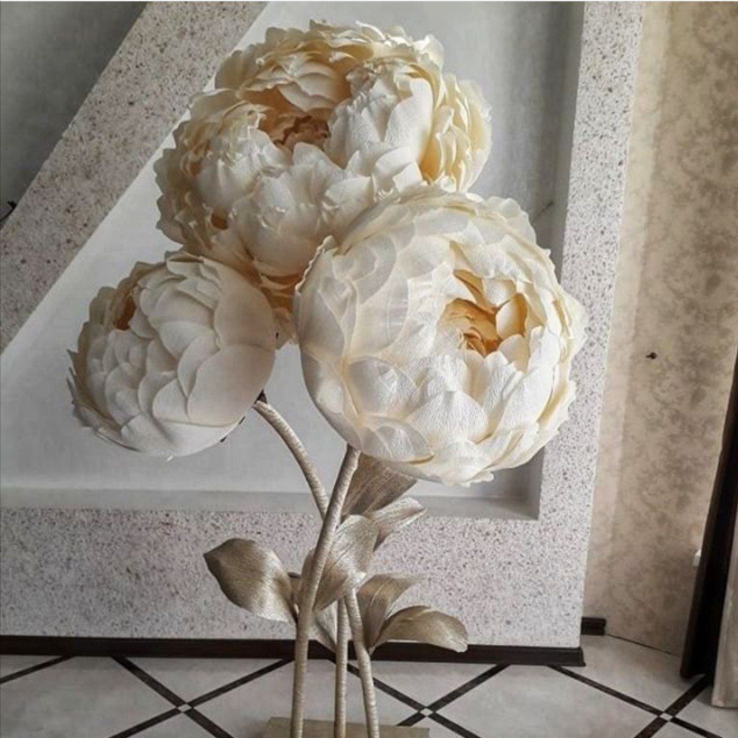 DIY rose floor lamp