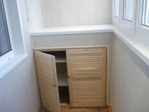 DIY Balkonschrank