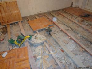 Parquet dismantling