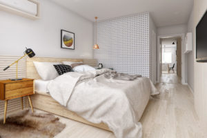 Mobili per camera da letto in stile scandinavo