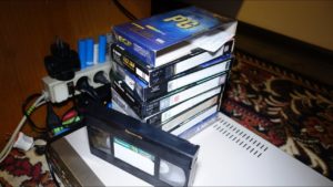 Digitalizzazione di videocassette utilizzando un televisore