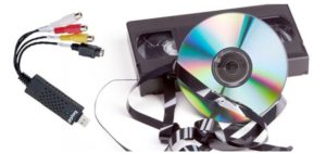 Digitizing videotapes using a TV