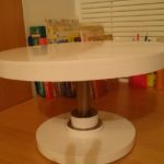 DIY cake turntable