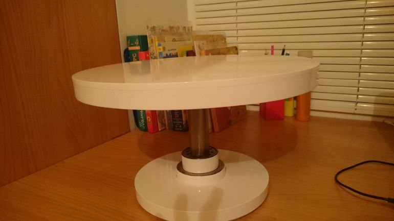 DIY gramofon do ciasta