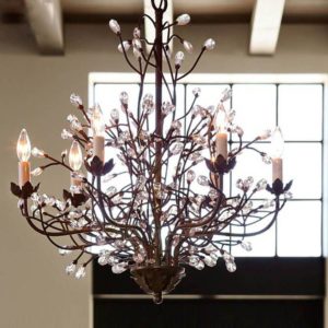 Provence chandelier