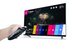 Remote control for smart TV