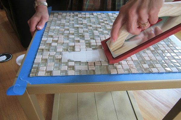 DIY coffee table restoration