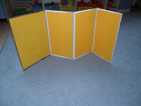 DIY screen for kindergarten