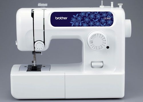 Sewing machine with pendulum shuttle.