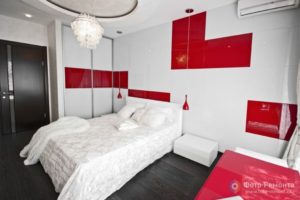 Slaapkamer in witte tinten - kleurencombinatie