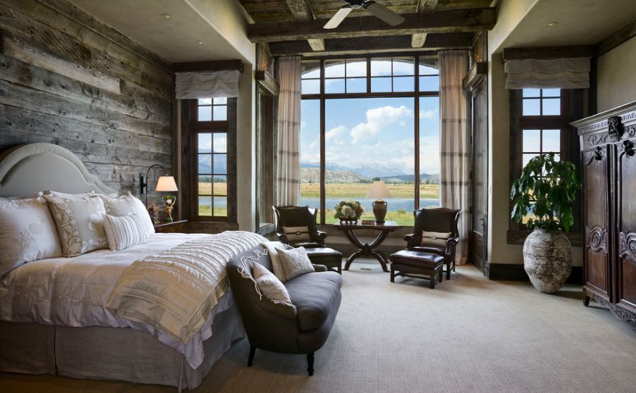 Rustic bedroom