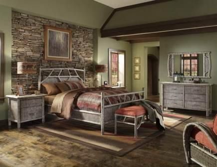 Rustic bedroom