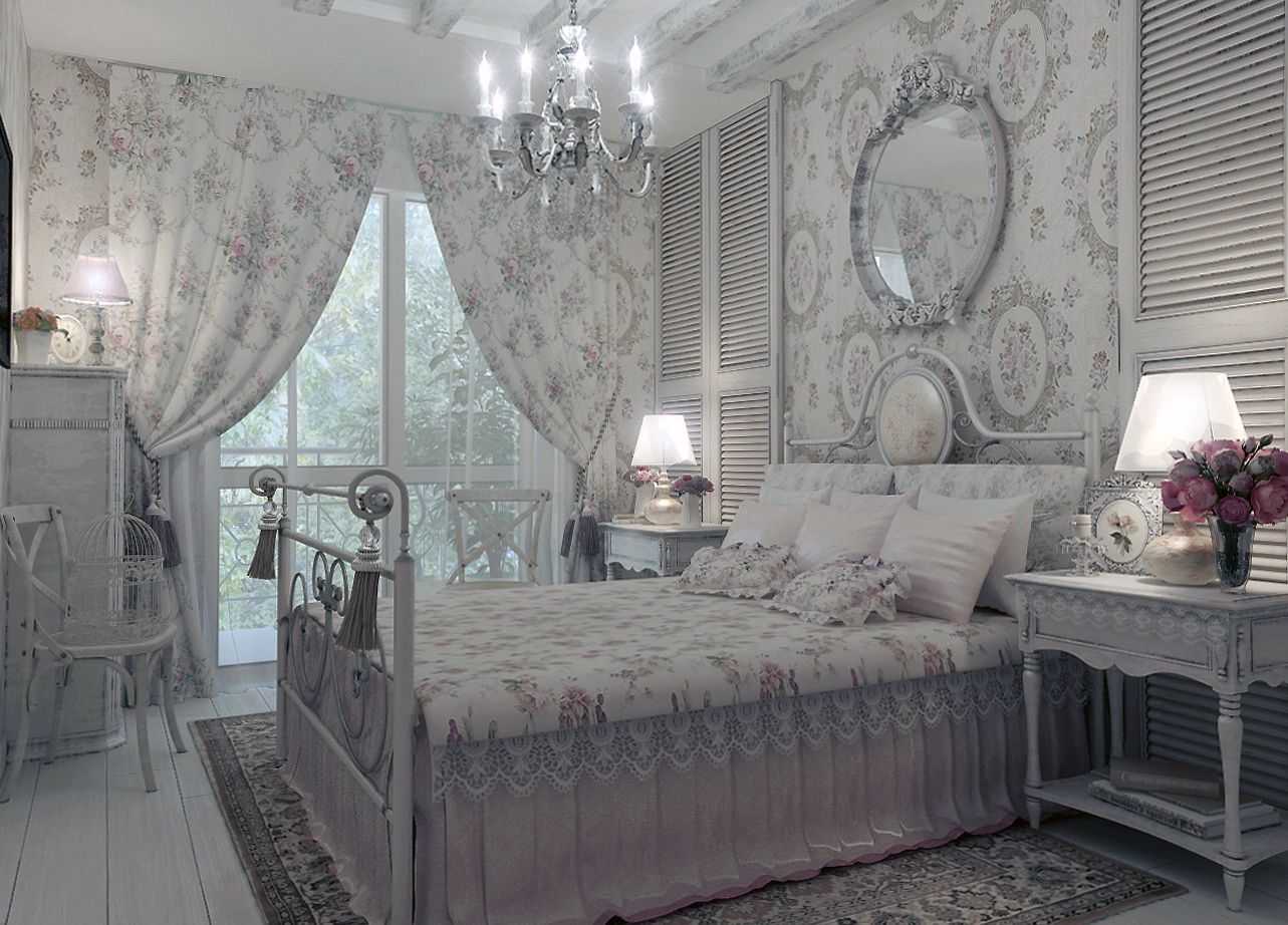 Shabby chic bedroom