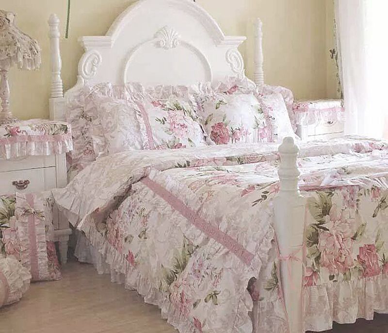 Shabby chique slaapkamer