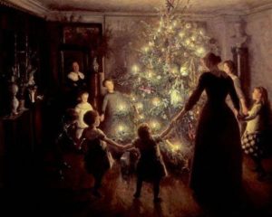 Tradizione di decorare l'albero di Natale