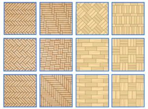 Types de pose de parquet