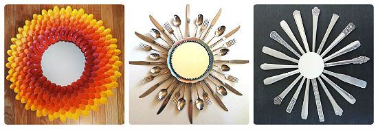 DIY sun mirror