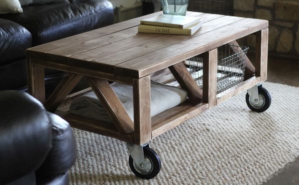 DIY coffee table option.