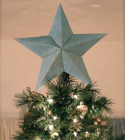 Stella sull'albero di Natale