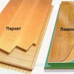 What is the difference between parquet and laminate