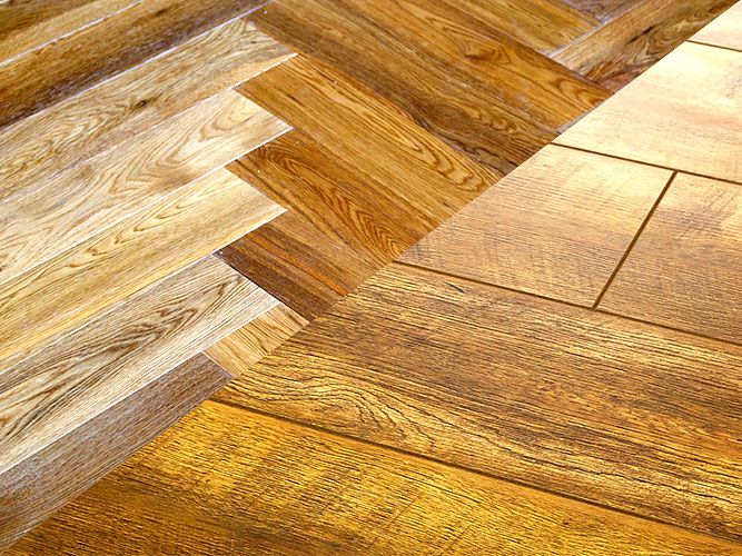 parquet and laminate