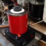 induction cooker conversion into a melting furnace