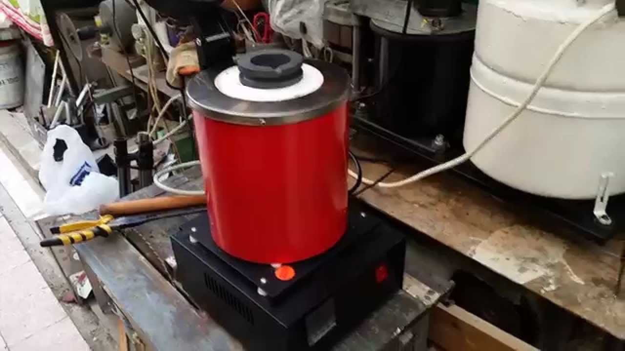 induction cooker conversion into a melting furnace