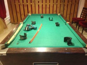 outils pour créer une table de billard