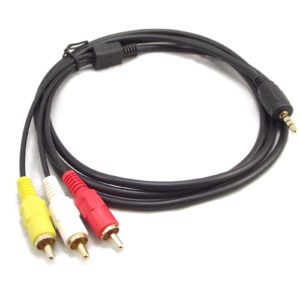 Via RCA-kabel