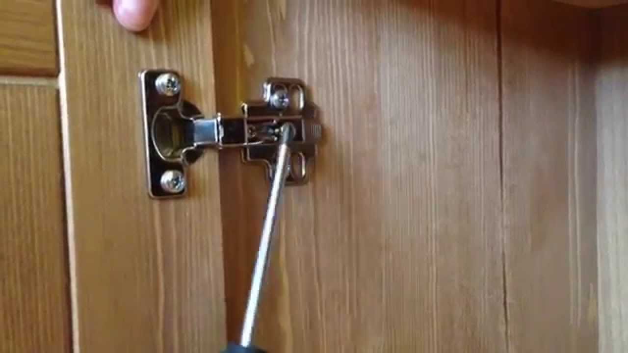 how to fix a cabinet door