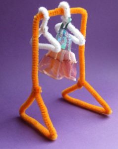 how to assemble a doll hanger