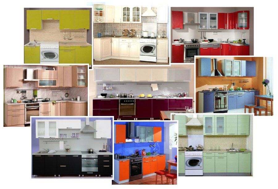 cara memilih warna set dapur