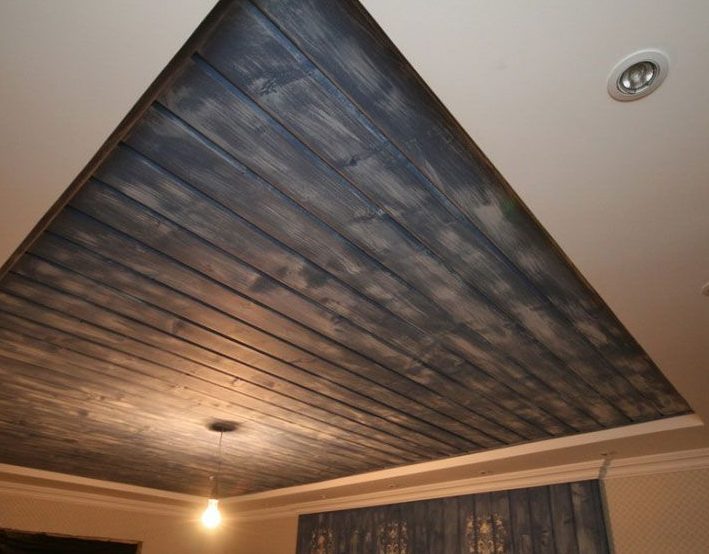 Laminate on the ceiling