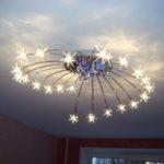 Option lustre pour plafond suspendu.